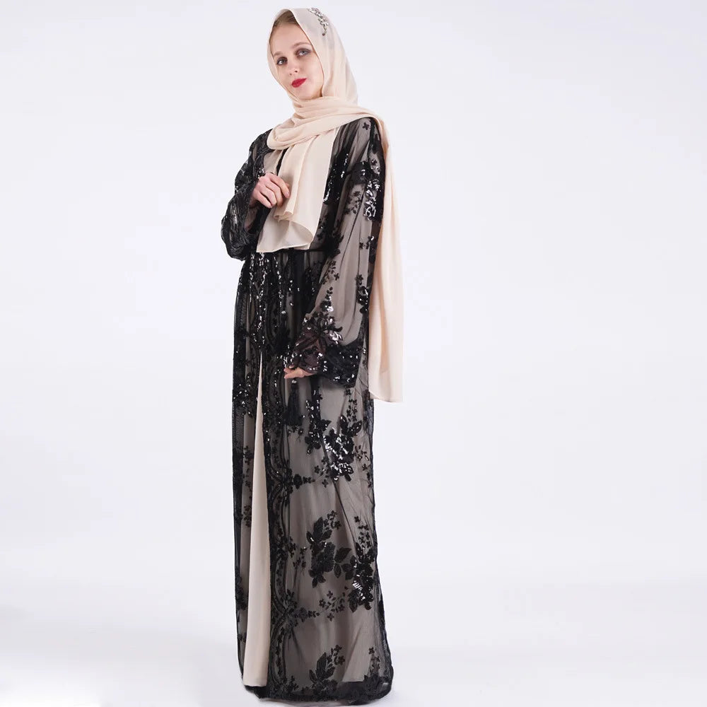 New Islamic Clothing Polyester Muslim Abaya Women Dress Ramadan Dresses Islam Robe Musulman Hijab Kaftan Caftan Pakistan Turkish