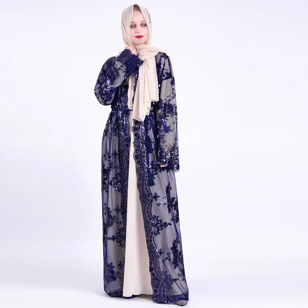 New Islamic Clothing Polyester Muslim Abaya Women Dress Ramadan Dresses Islam Robe Musulman Hijab Kaftan Caftan Pakistan Turkish