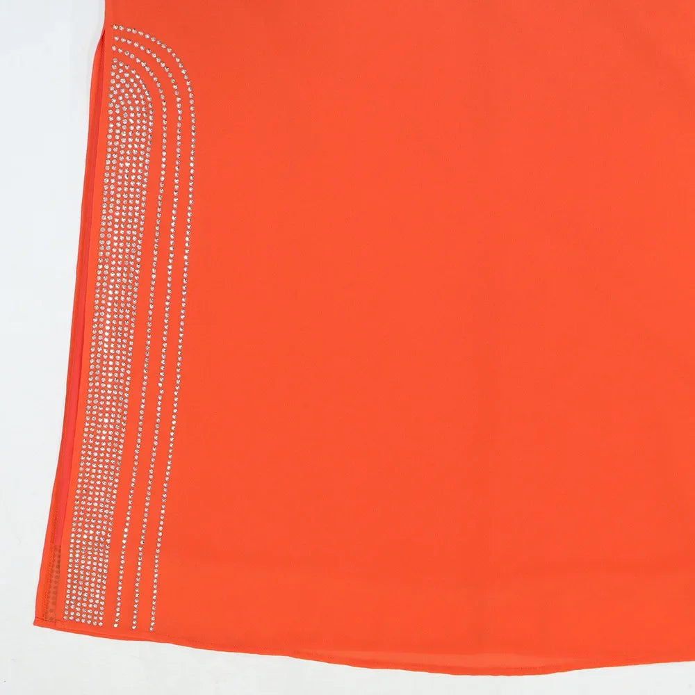 Saudi Arabic Party Dress for Women Abaya Muslim Diamond Hijab Dresses Set 2 Piece Vestidos Mujer Morocco Kaftan Abayas Robe