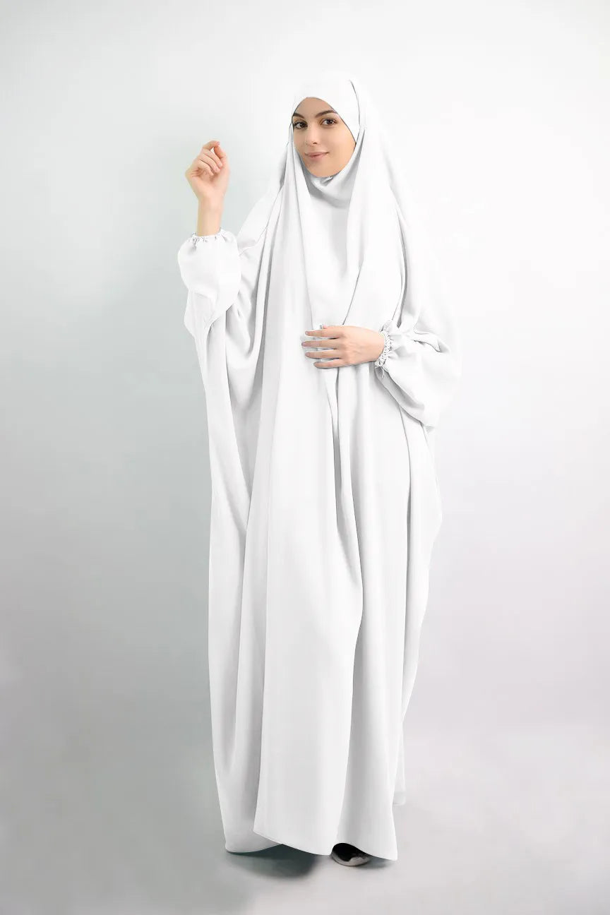 Wholesale Breathable Hijab Liturgical Wear Lslamic Turkish Robe Women Dubai Muslim Standard Apparel Middle East Abaya