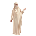 Wholesale Breathable Hijab Liturgical Wear Lslamic Turkish Robe Women Dubai Muslim Standard Apparel Middle East Abaya