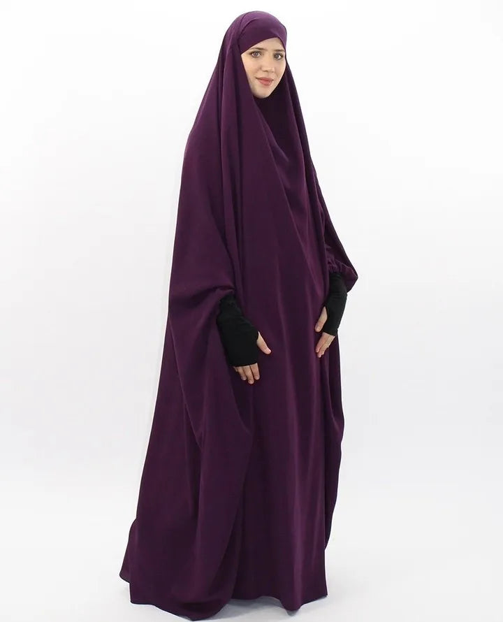 Wholesale Breathable Hijab Liturgical Wear Lslamic Turkish Robe Women Dubai Muslim Standard Apparel Middle East Abaya