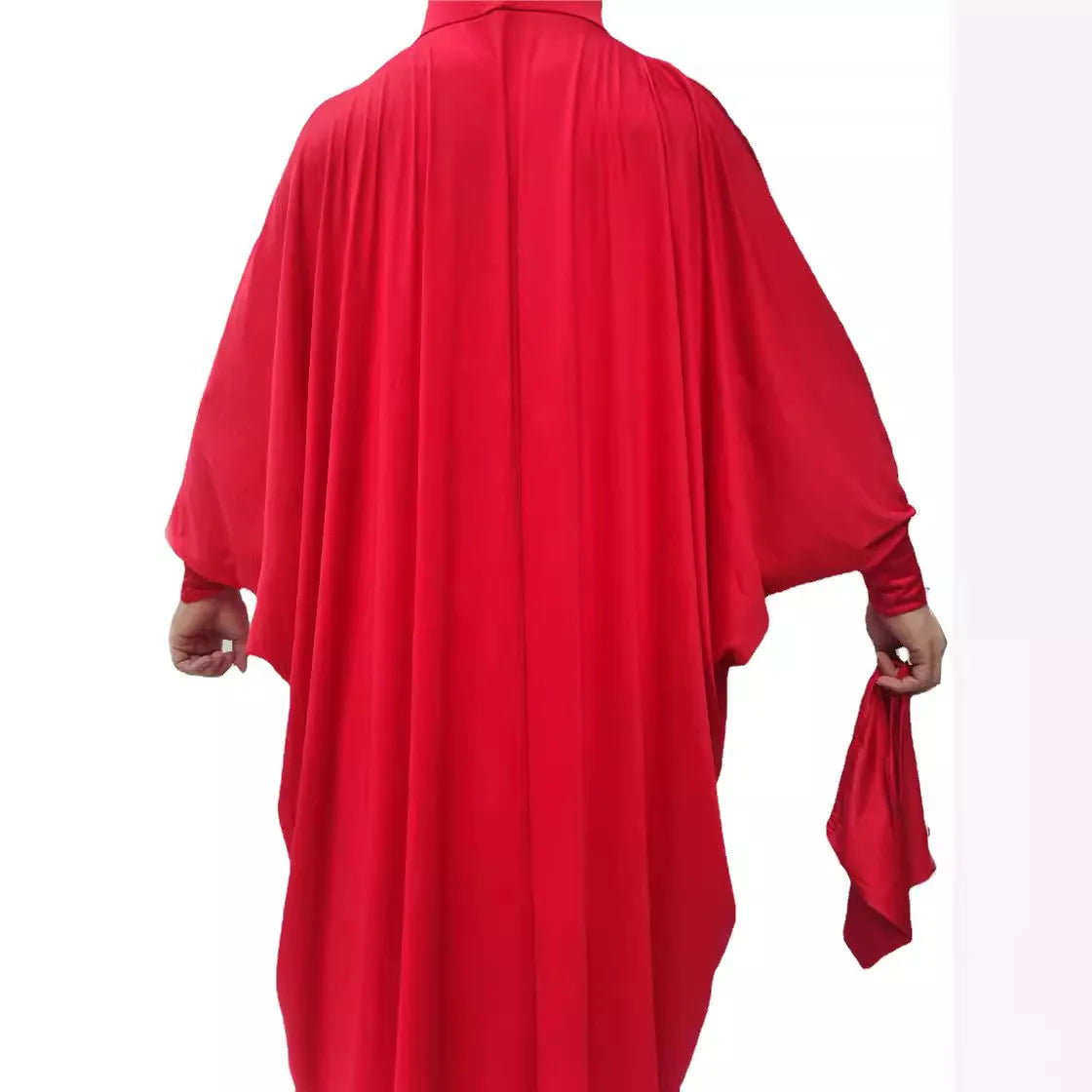 Muslim Hijab Abaya for Women Bat Sleeve Hooded Modest Prayer Dress Ladies Jilbabs Kaftan Dubai Saudi Robe Turkish Islam Clothing