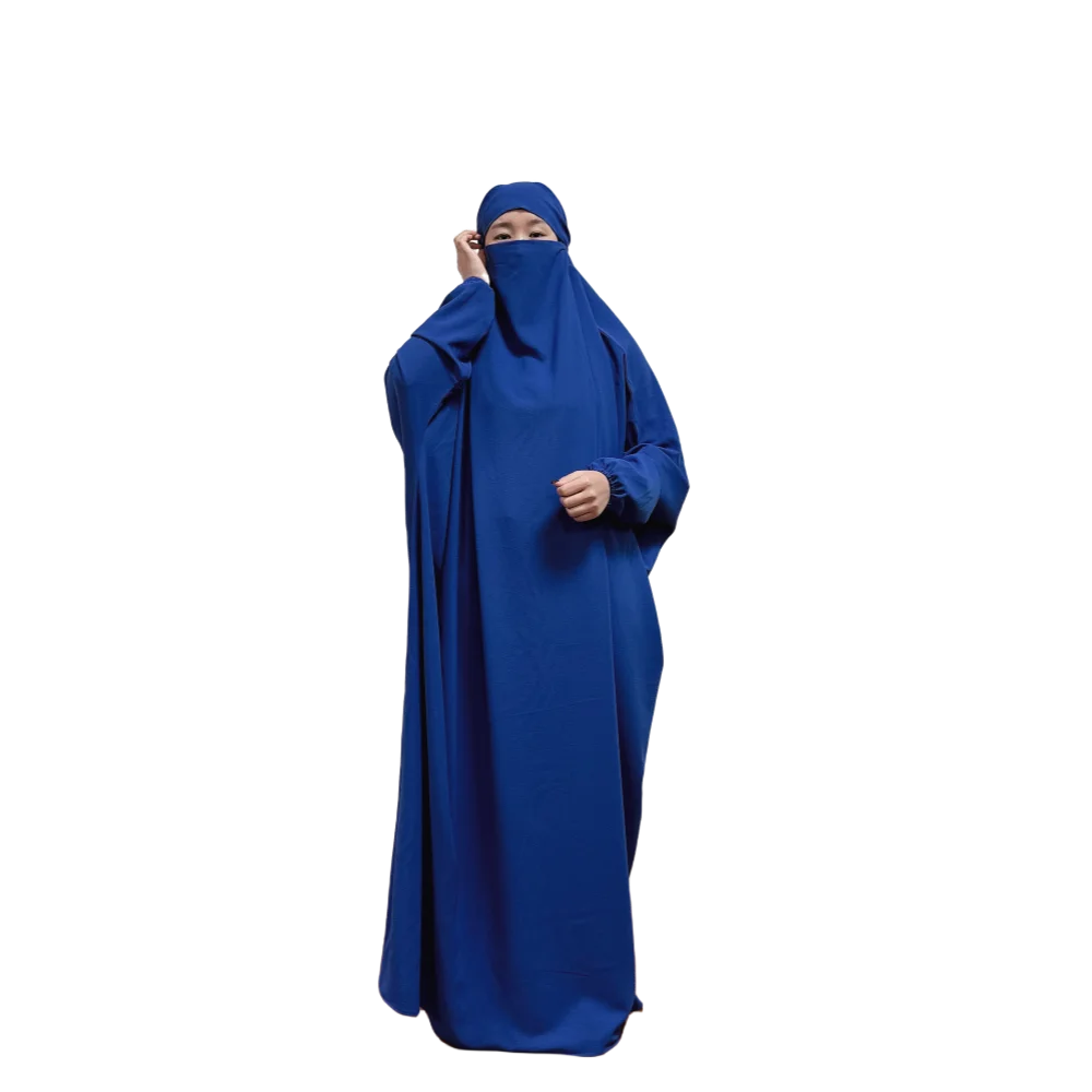 Wholesale Breathable Hijab Liturgical Wear Lslamic Turkish Robe Women Dubai Muslim Standard Apparel Middle East Abaya